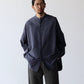 graphpaper-oxford-oversized-band-collar-shirt-gray-2
