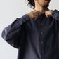 graphpaper-oxford-oversized-band-collar-shirt-gray-3