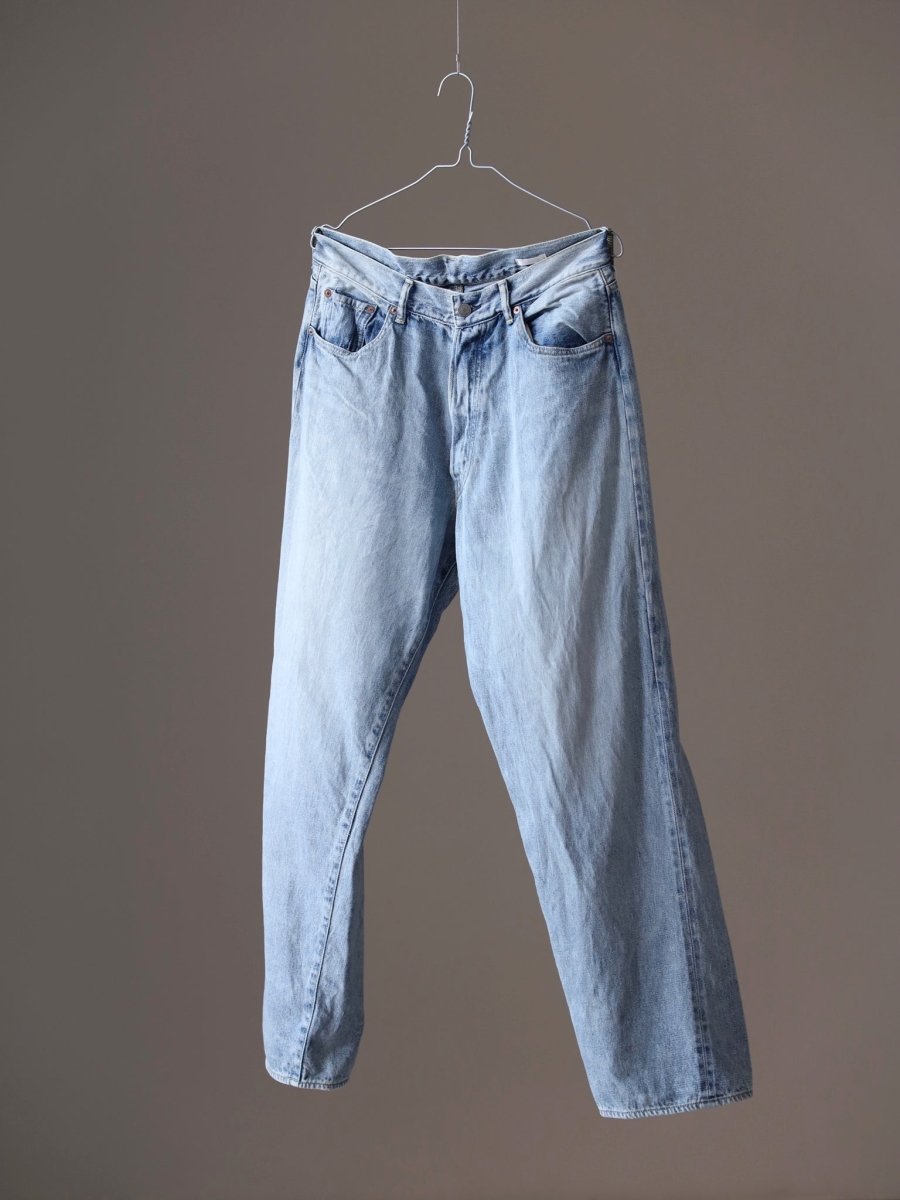 comoli-denim-5pocket-pants-bleach-1