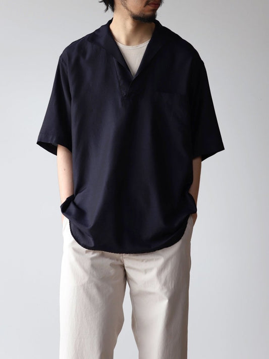 comoli-wool-silk-skipper-ss-shirts-navy-1