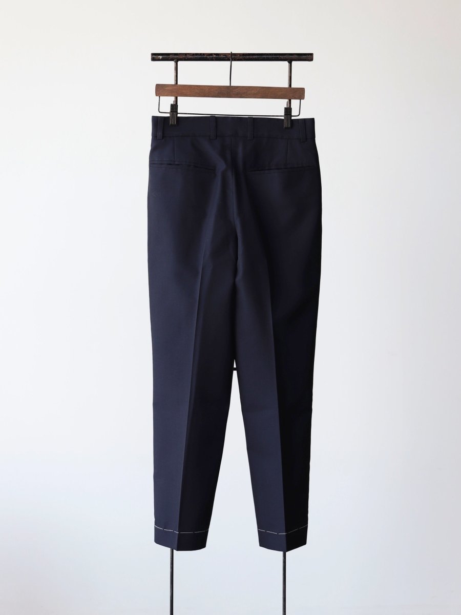 Nobuyuki Matsui | Straight Slacks Navy