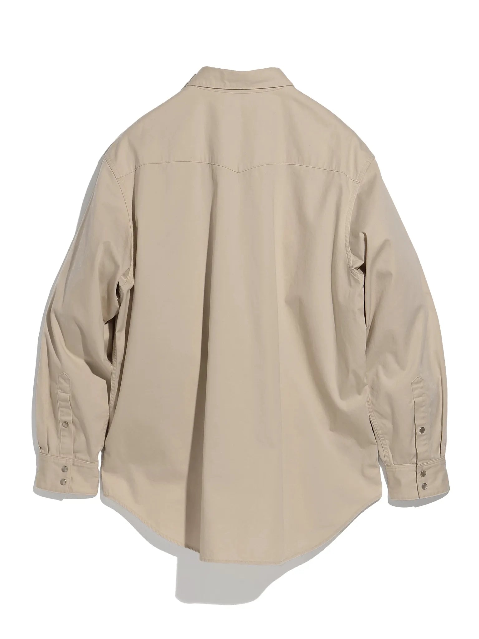 FOUNDOUR WESTERN SHIRT BEIGE | CASANOVA&CO (カサノヴァアンドコー FOUNDOUR WESTERN SHIRT BEIGE | CASANOVA&CO (カサノヴァアンドコー