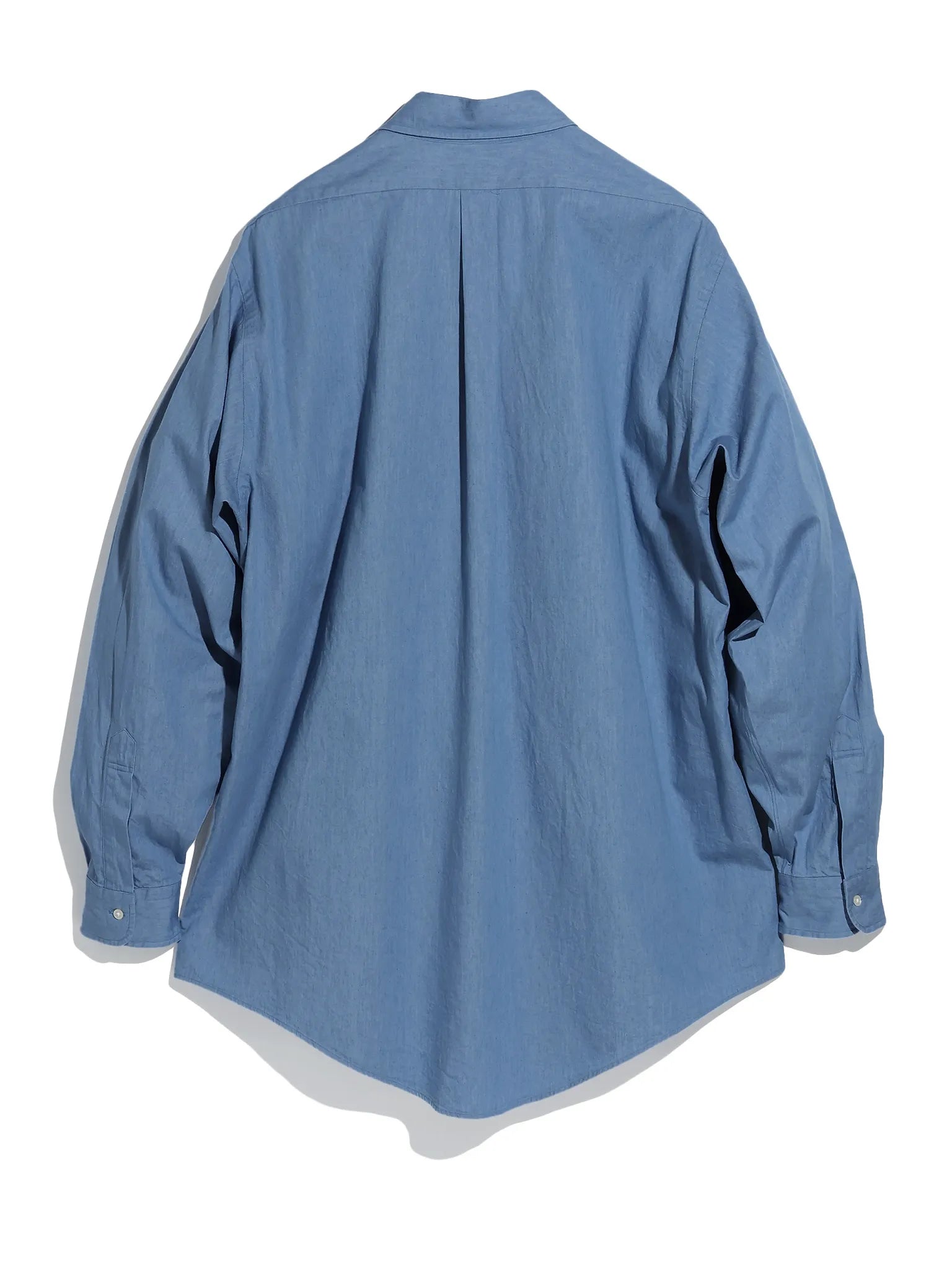 FOUNDOUR REGULAR COLLAR DENIM SHIRT INDIGO | CASANOVA&CO