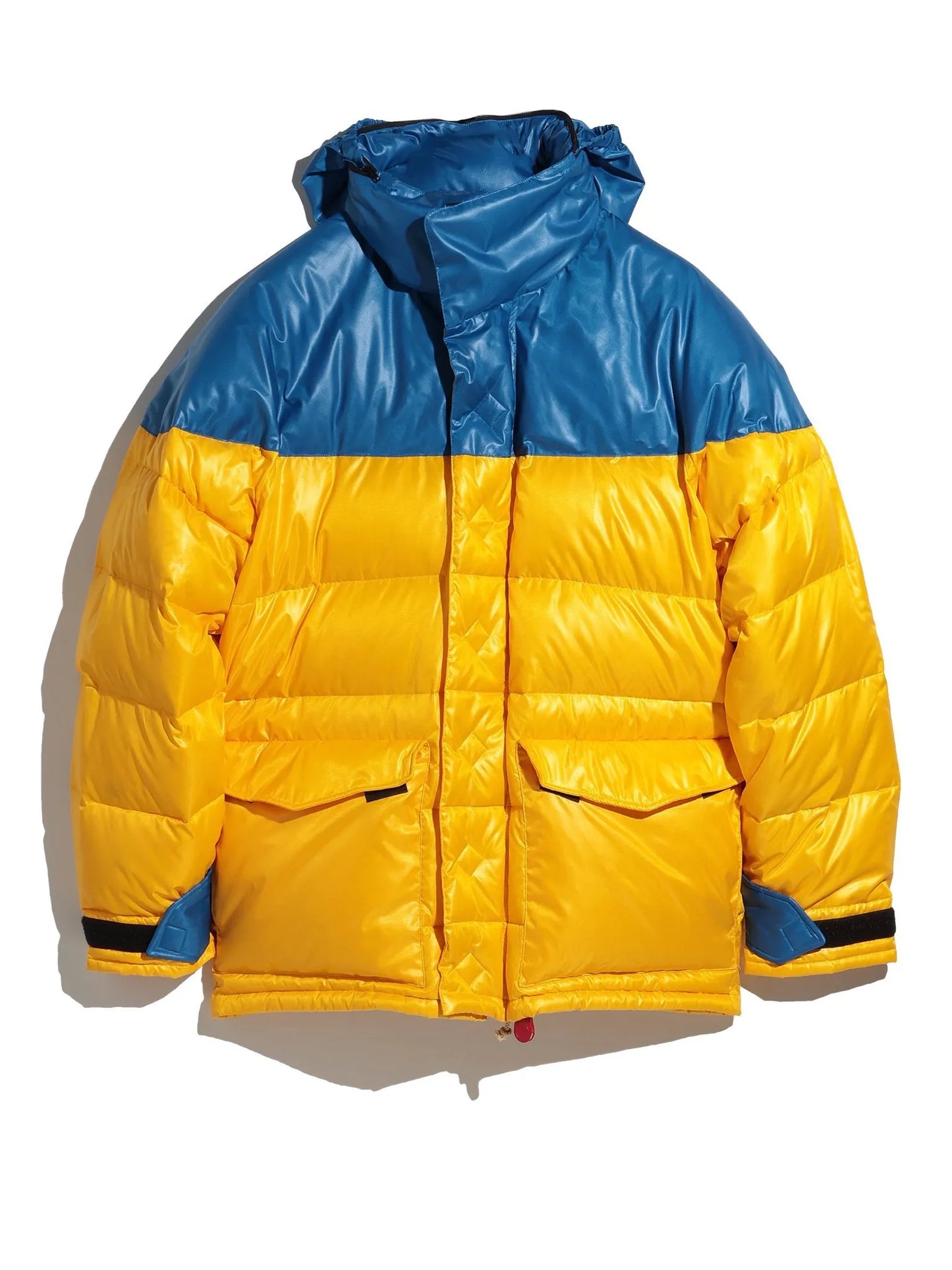 FOUNDOUR | DOWN JACKET YELLOW/BLUE
