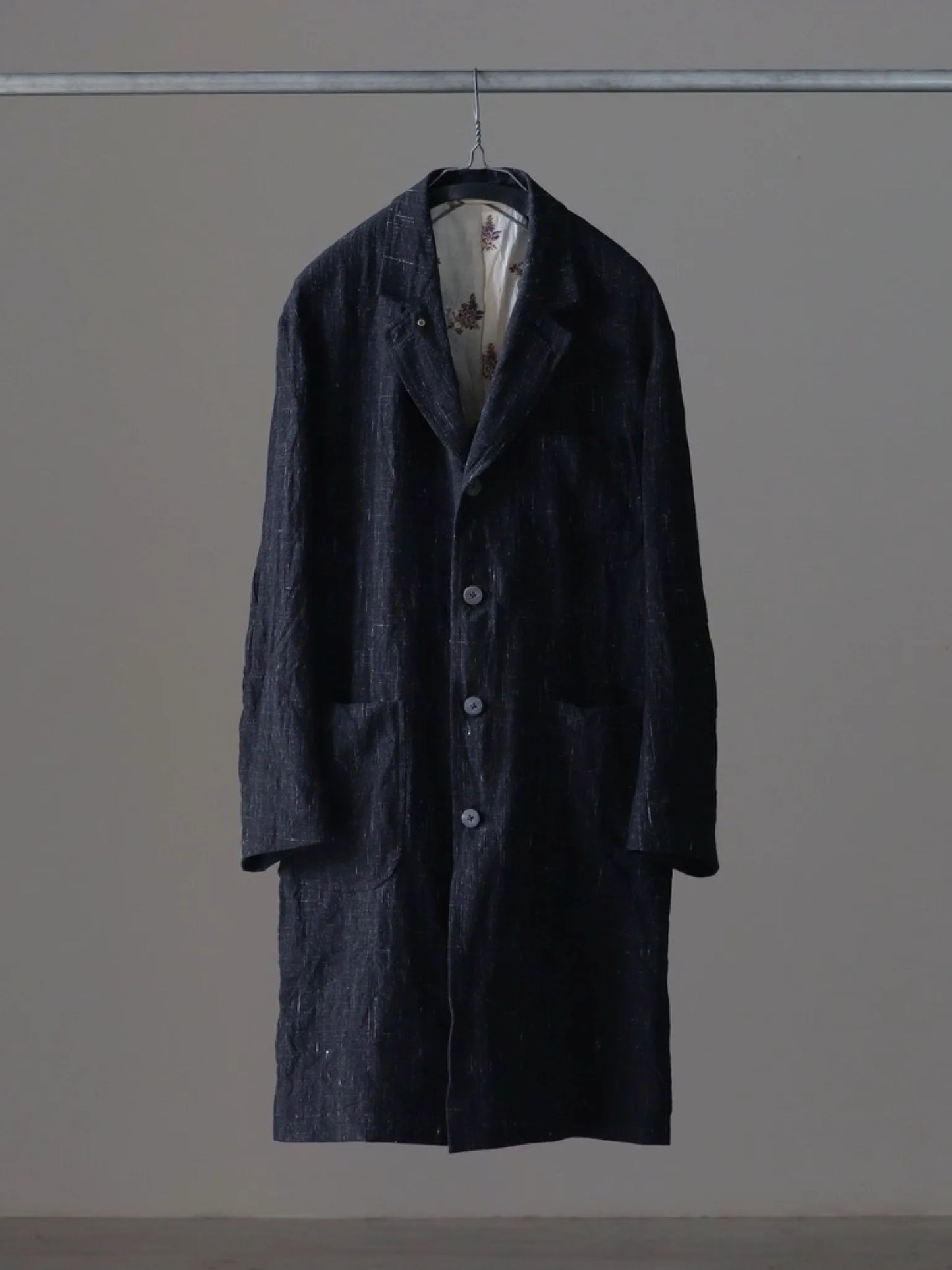 calmlence ATELIER COAT BLK | CASANOVA&CO (カサノヴァアンドコー calmlence ATELIER COAT BLK | CASANOVA&CO (カサノヴァアンドコー