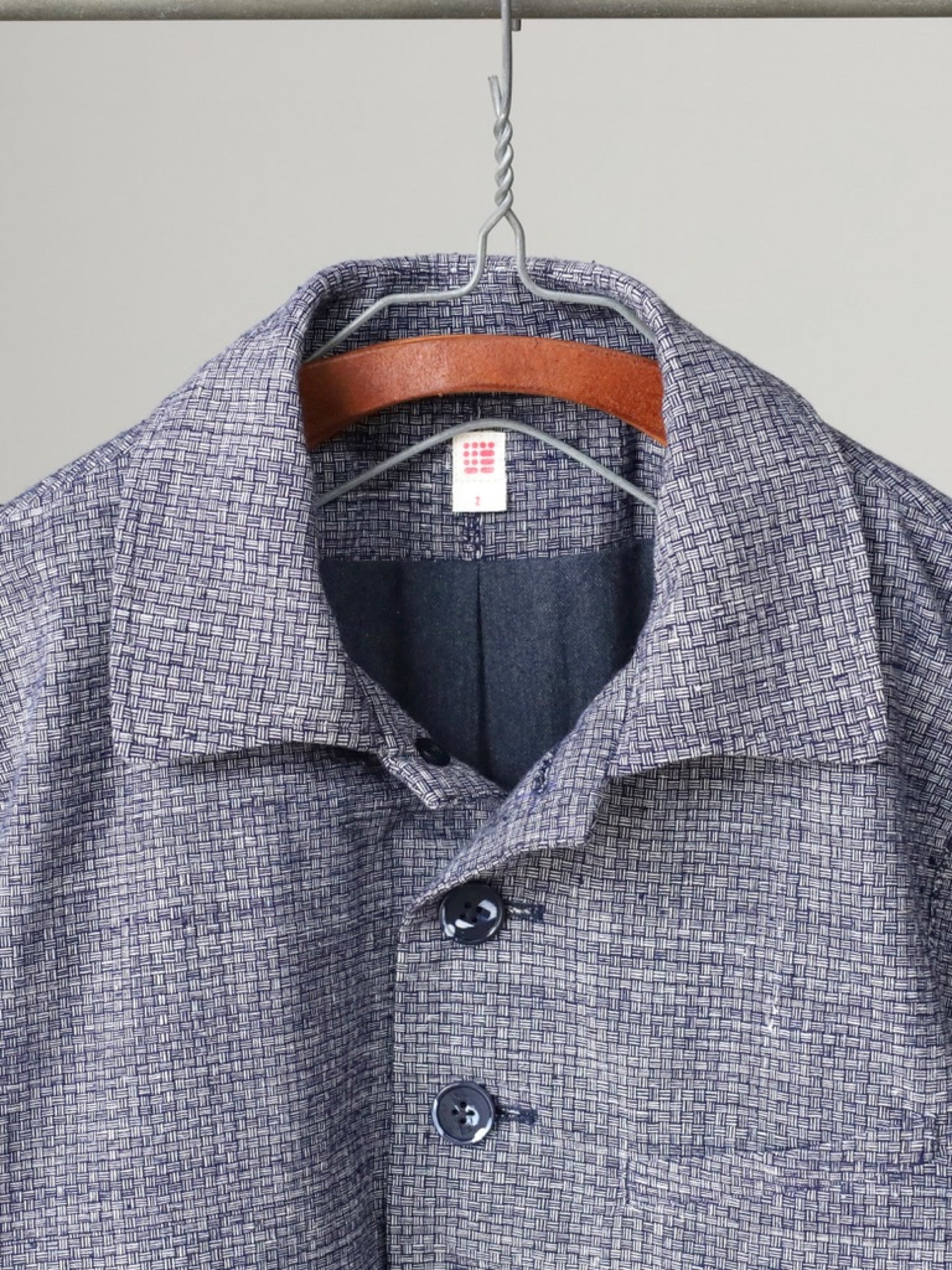 seventyfive | Student's Jacket Vintage Handwoven Cloth