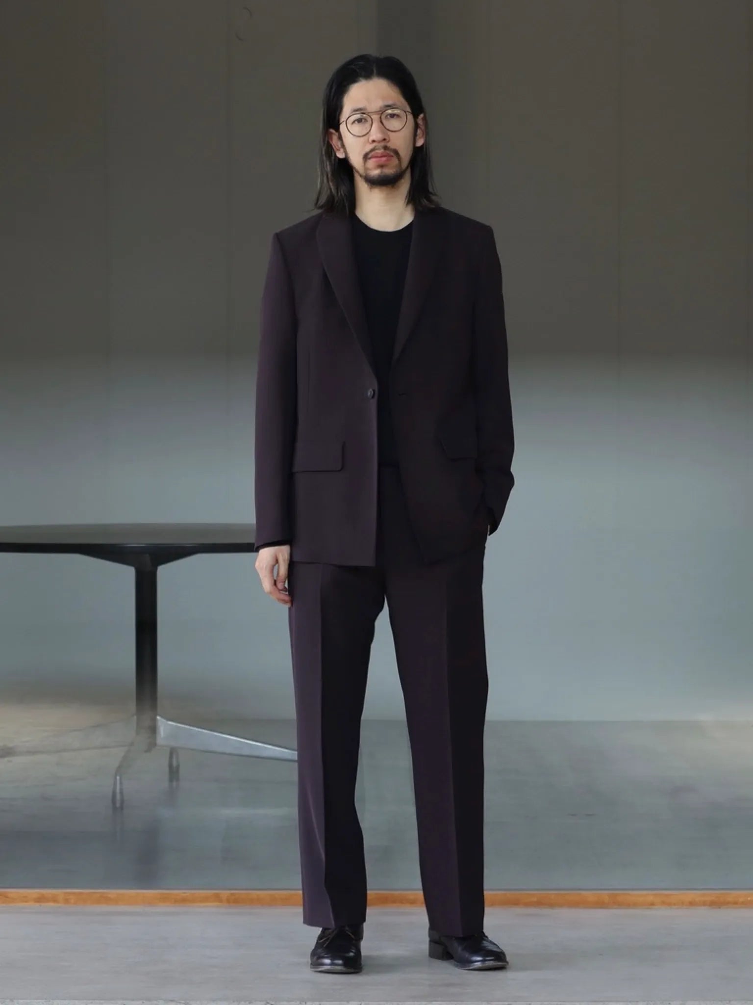 IRENISA MODIFIED SHAWL COLLAR JACKET BURGUNDY | CASANOVA&CO IRENISA MODIFIED SHAWL COLLAR JACKET BURGUNDY | CASANOVA&CO