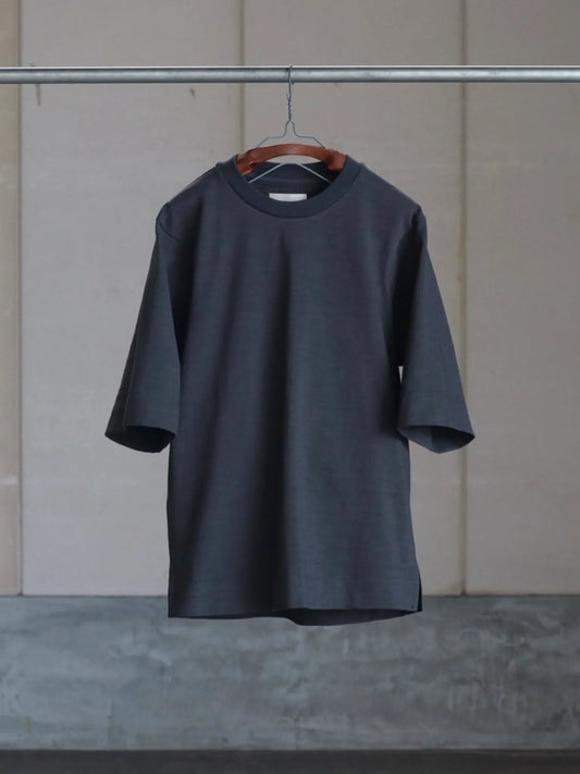 WONDER ROOM | "SHADOW" S/S Crewnwck Tee v.Gray