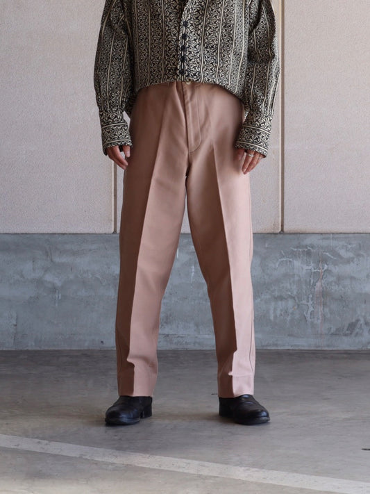 nonnotte × CASANOVA&CO | Signature Baggy Trousers Almondine