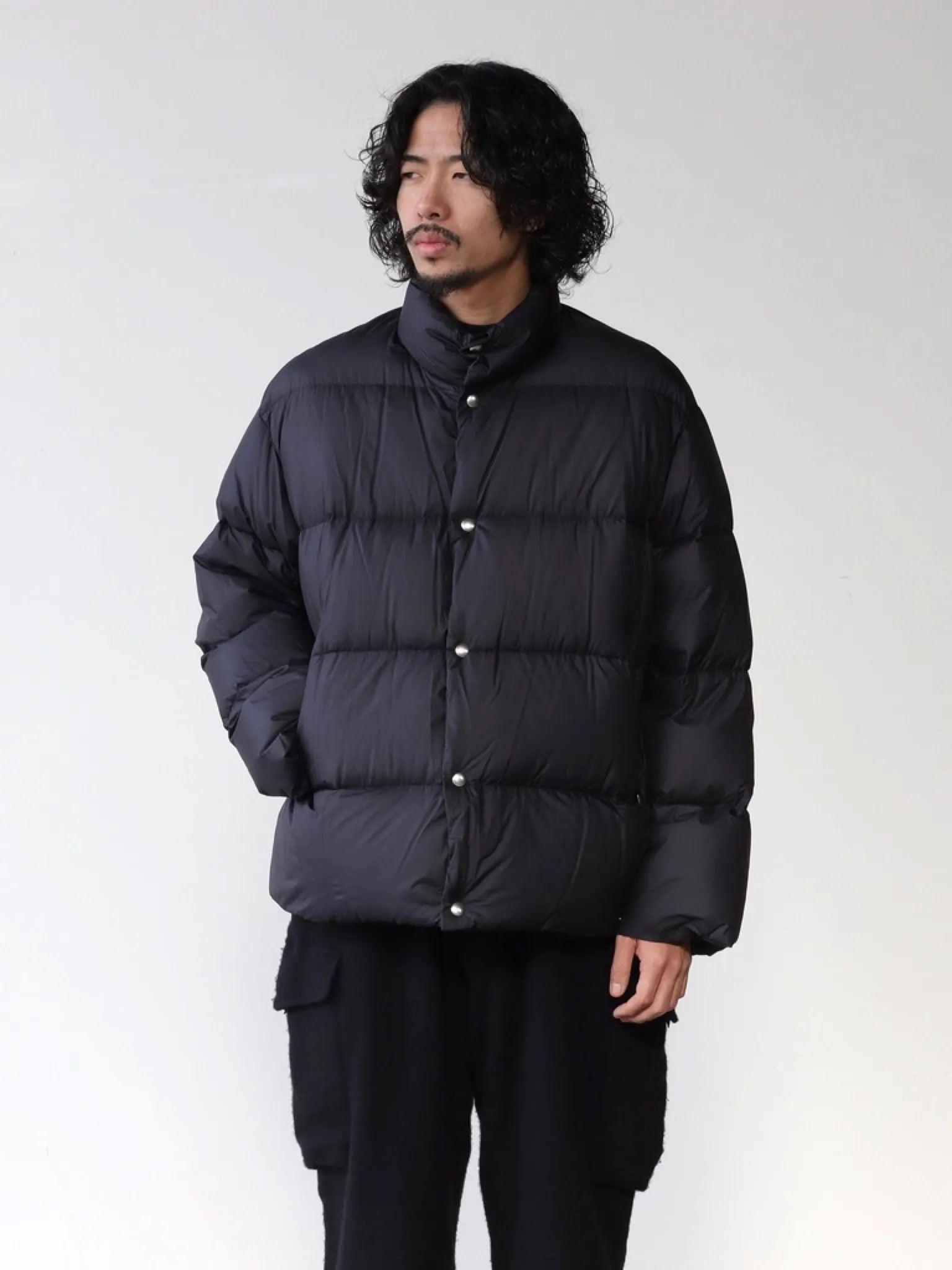 COMOLI Down Jacket BLACK | CASANOVA&CO Online Shopping Site