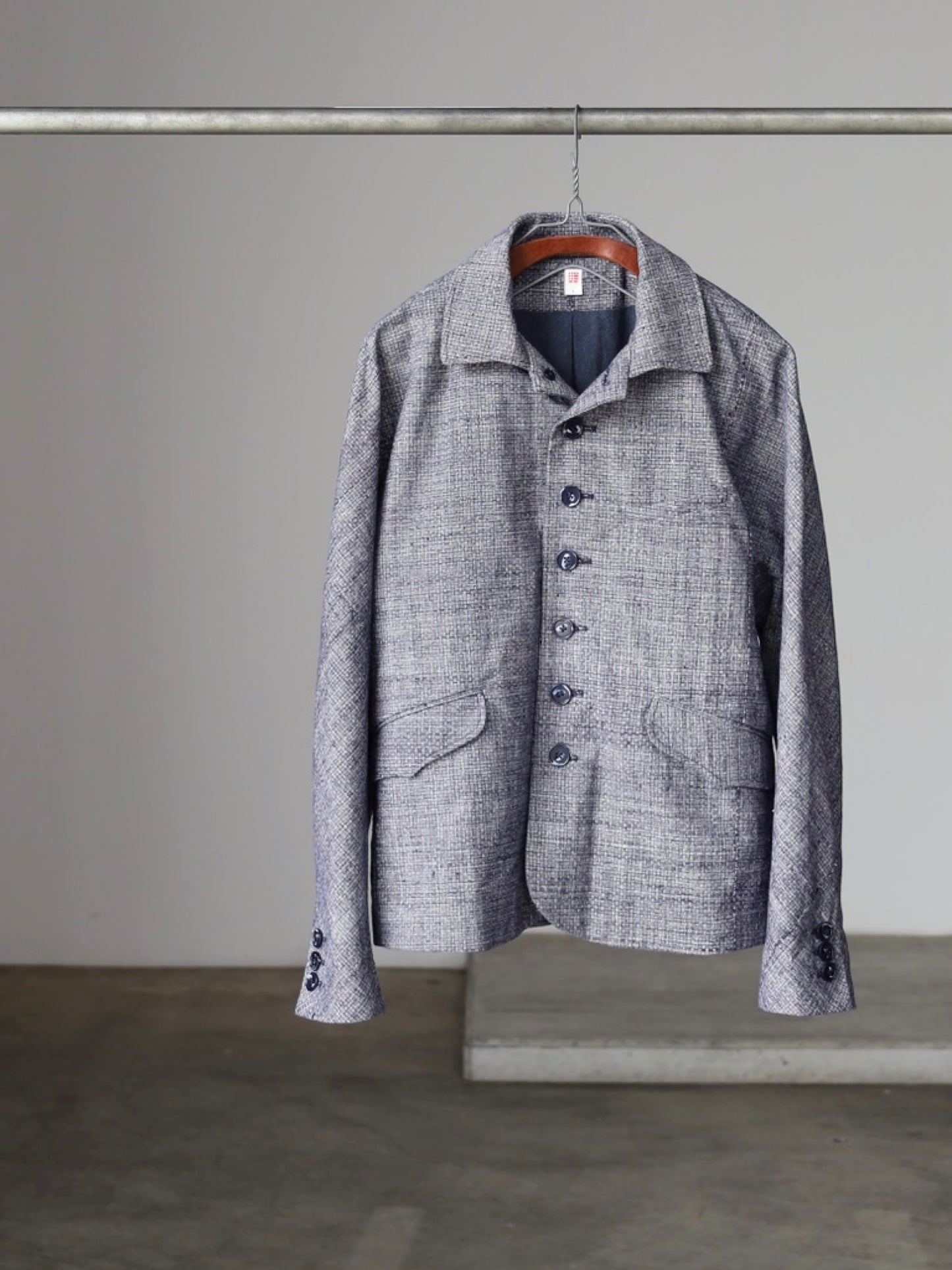 seventyfive | Student's Jacket Vintage Handwoven Cloth