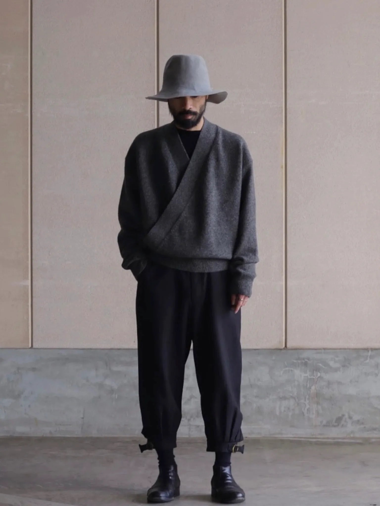 nonnotte × CASANOVA&CO Draping Shirt Type A Geometric nonnotte × CASANOVA&CO Draping Shirt Type A Geometric