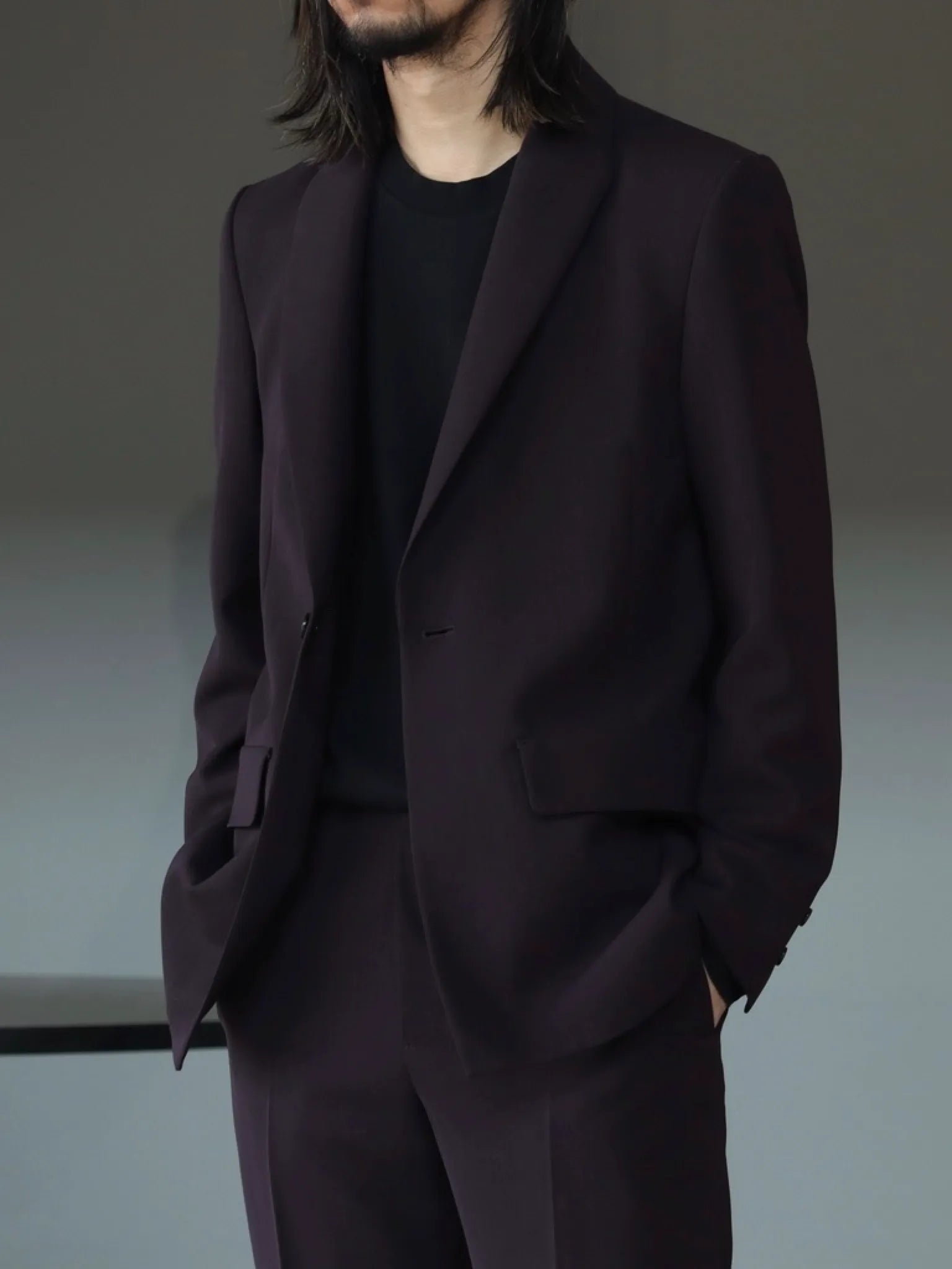 IRENISA MODIFIED SHAWL COLLAR JACKET BURGUNDY | CASANOVA&CO IRENISA MODIFIED SHAWL COLLAR JACKET BURGUNDY | CASANOVA&CO