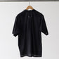 comoli-khadiコットン半袖-オープンカラーシャツ-black-2