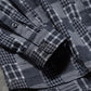 ERL | PLAID LONG SLEEVED SHIRT BLACK
