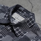 ERL | PLAID LONG SLEEVED SHIRT BLACK