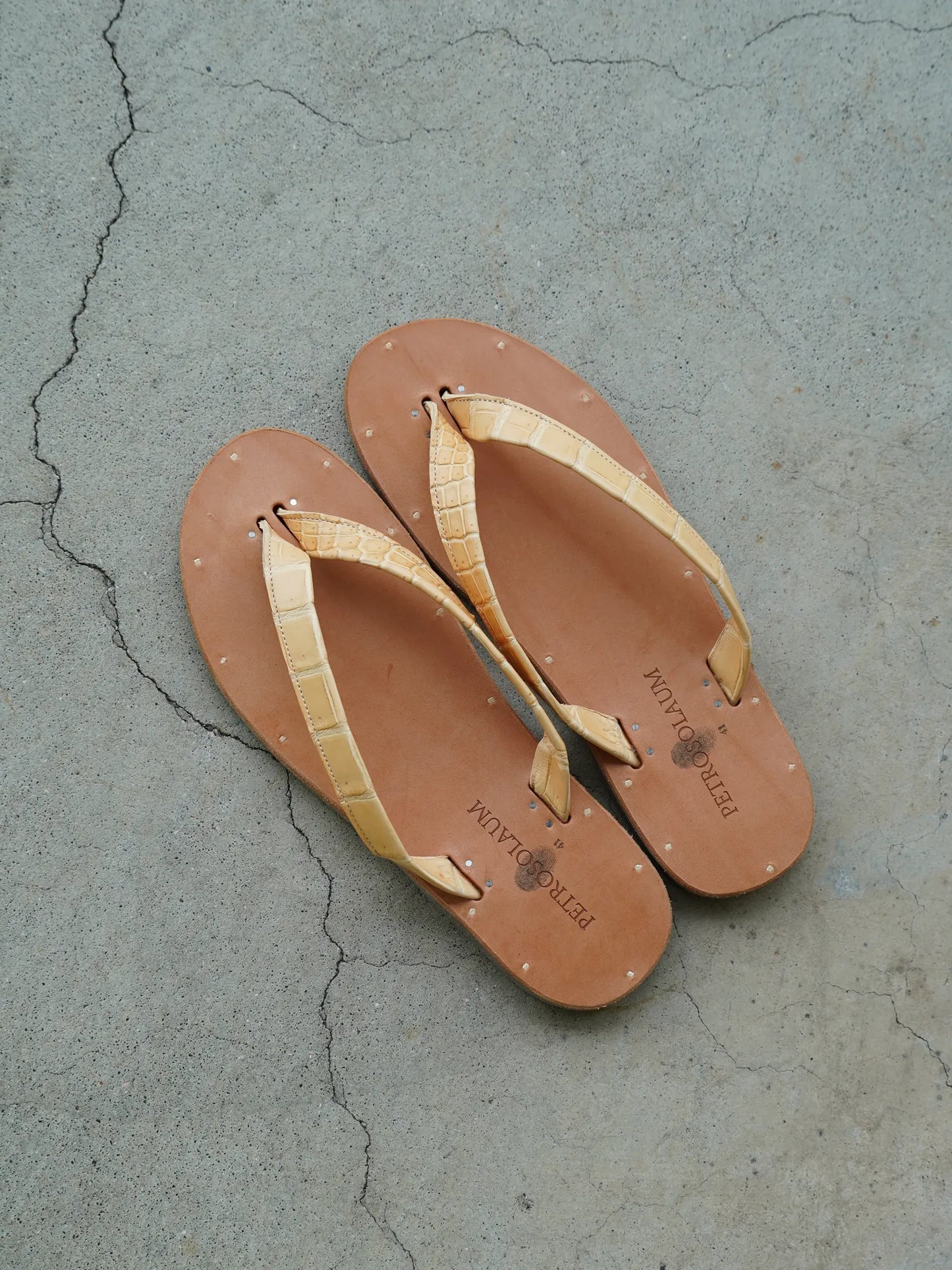 PETROSOLAUM | B-sandals natural