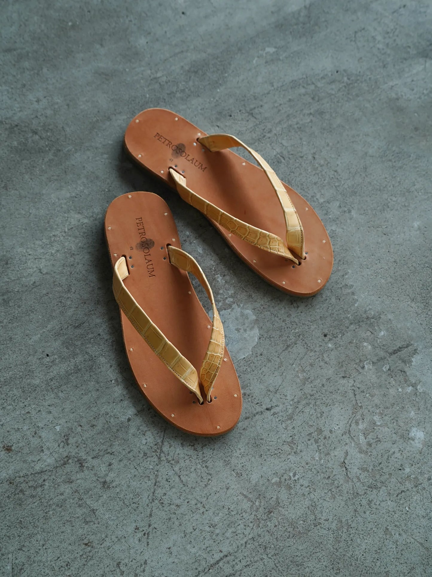 PETROSOLAUM | B-sandals natural