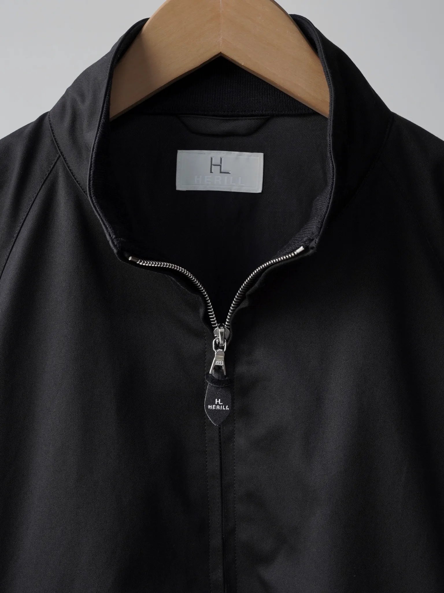 ジャケット・アウター HERILL cottongabardine weekendjacket HERILL Cottongabardine Weekendjacket Black | CASANOVA&CO