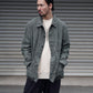 THE NULABEL | HANK DYED COVERALLS OLIVE/GREY