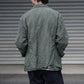 THE NULABEL | HANK DYED COVERALLS OLIVE/GREY