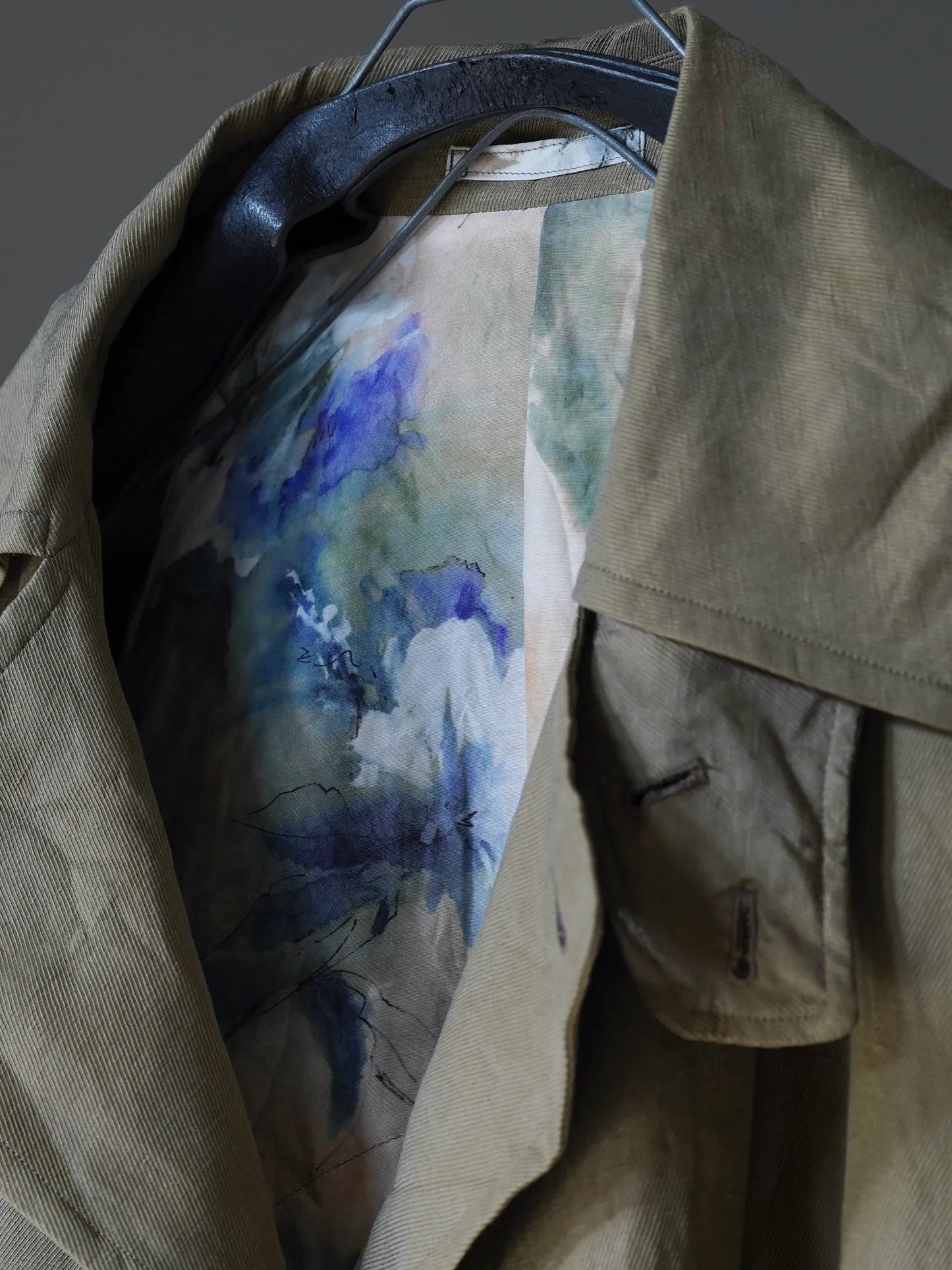 calmlence | DOUBLE BREASTED COAT DBEG