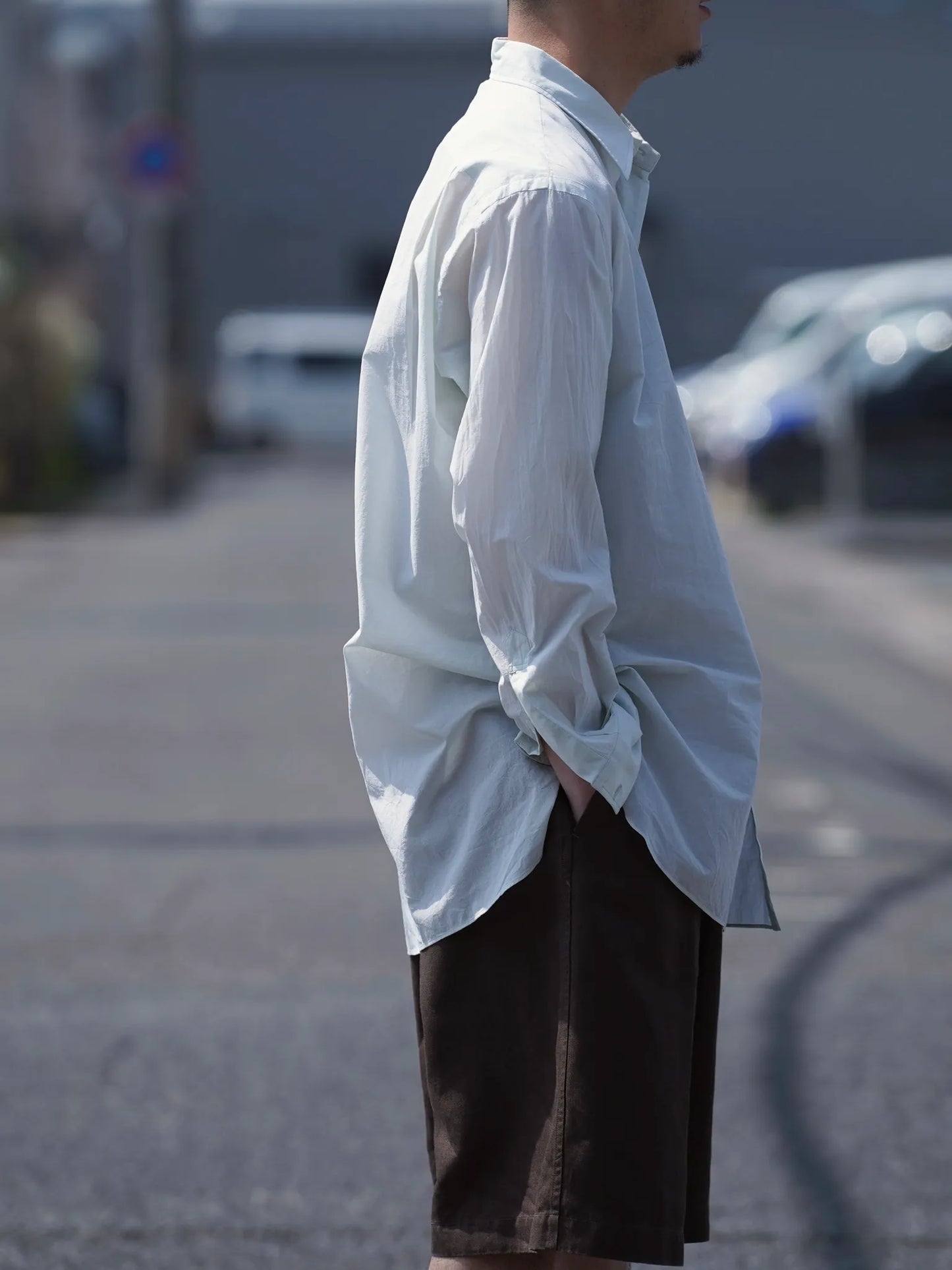 HERILL | Twist Voil Shirt HL