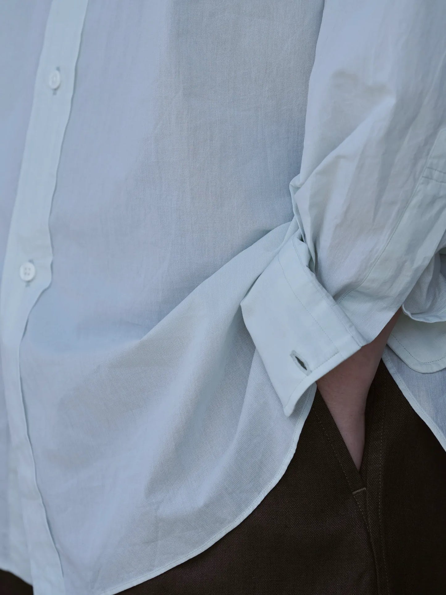 HERILL | Twist Voil Shirt HL