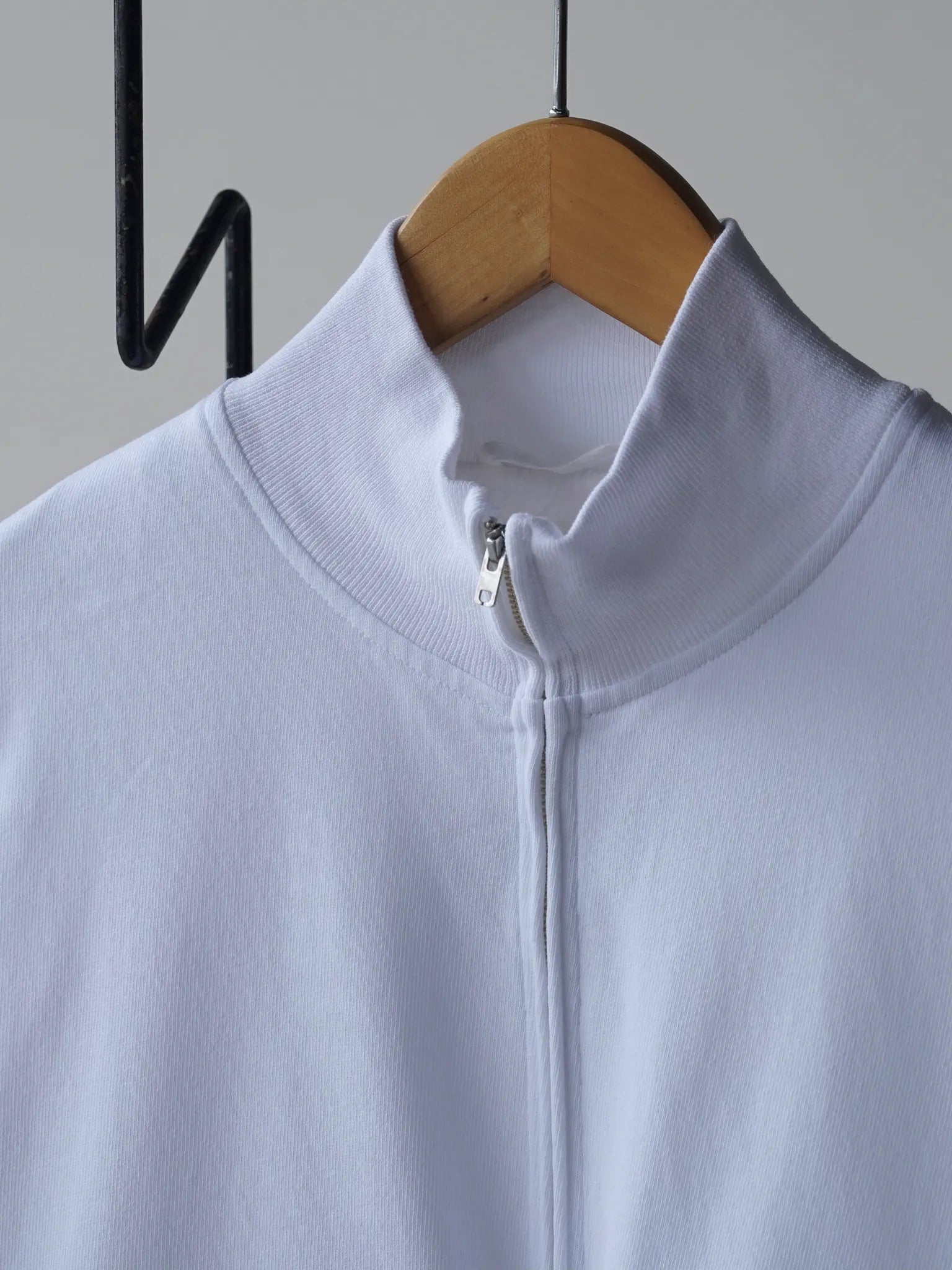 COMOLI コットンジャージ G8ジャケット WHITE | CASANOVA&CO