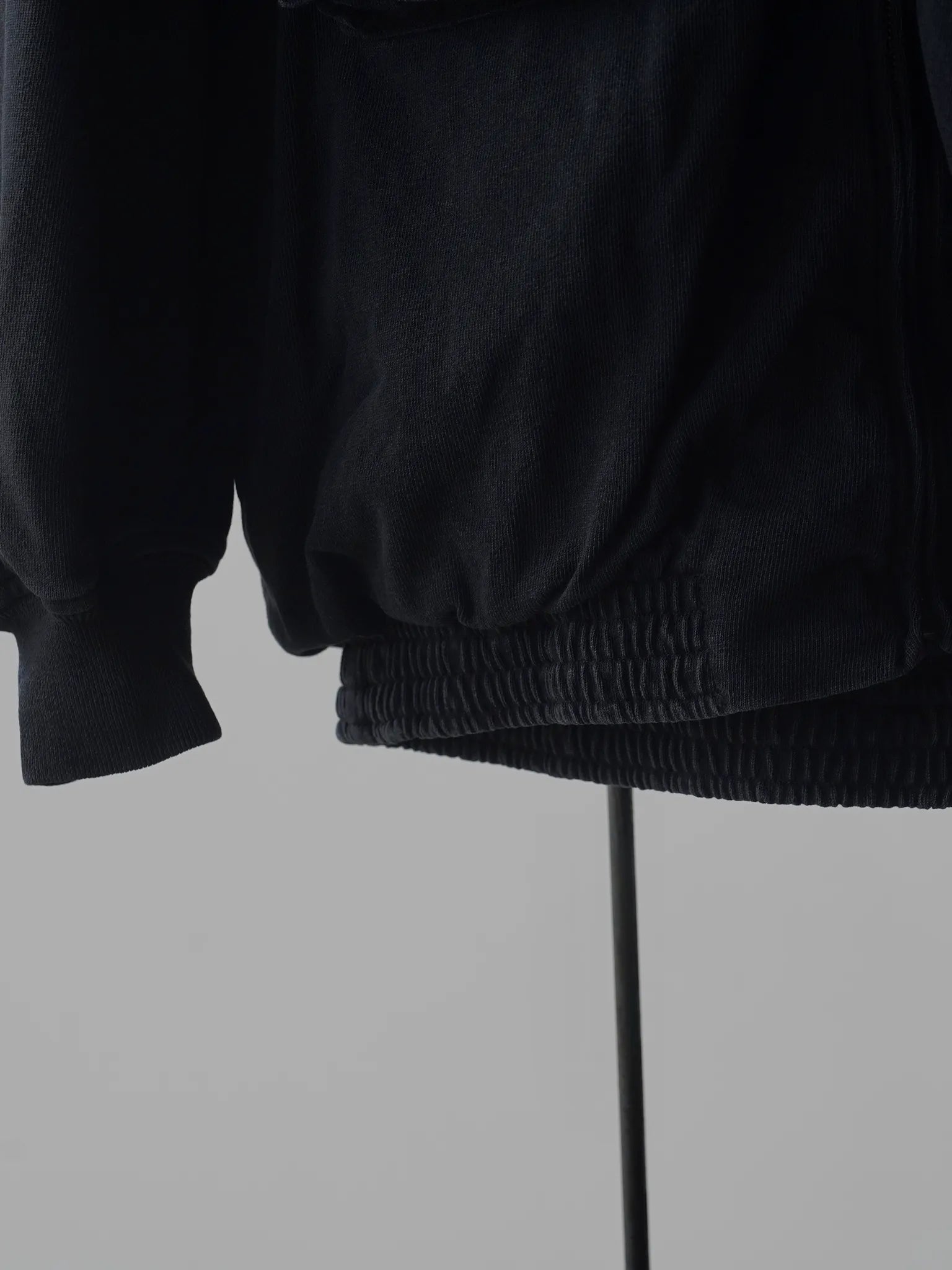 comoli-コットンジャージ-g8ジャケット-black-4