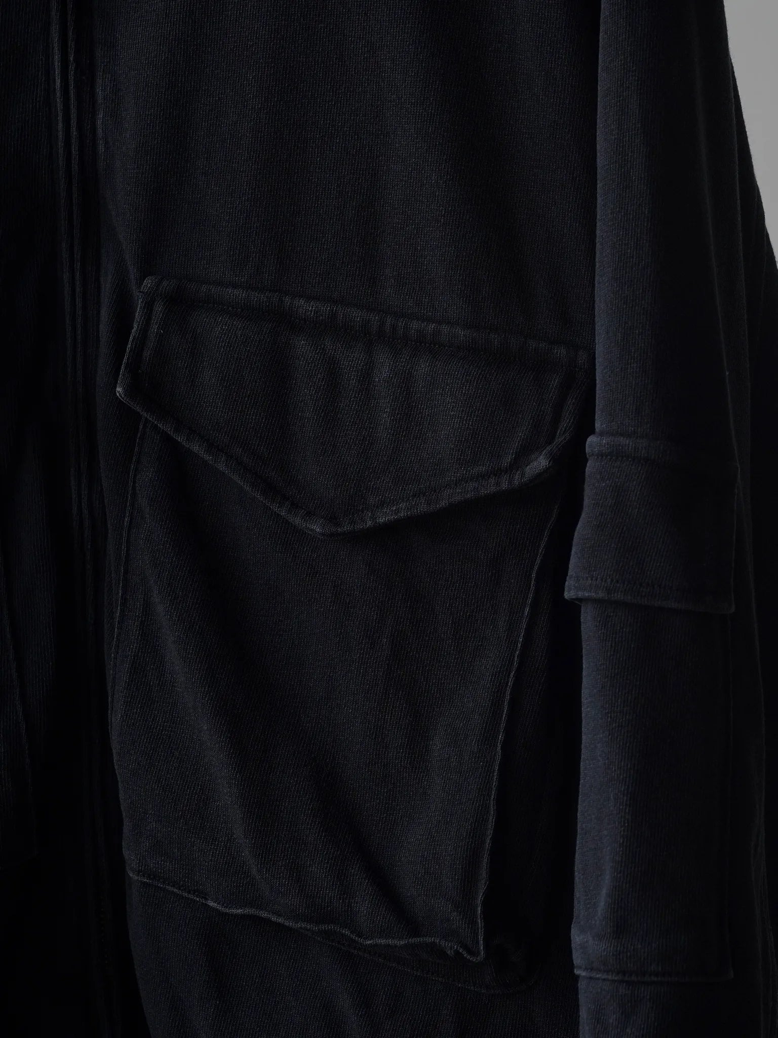 comoli-コットンジャージ-g8ジャケット-black-5