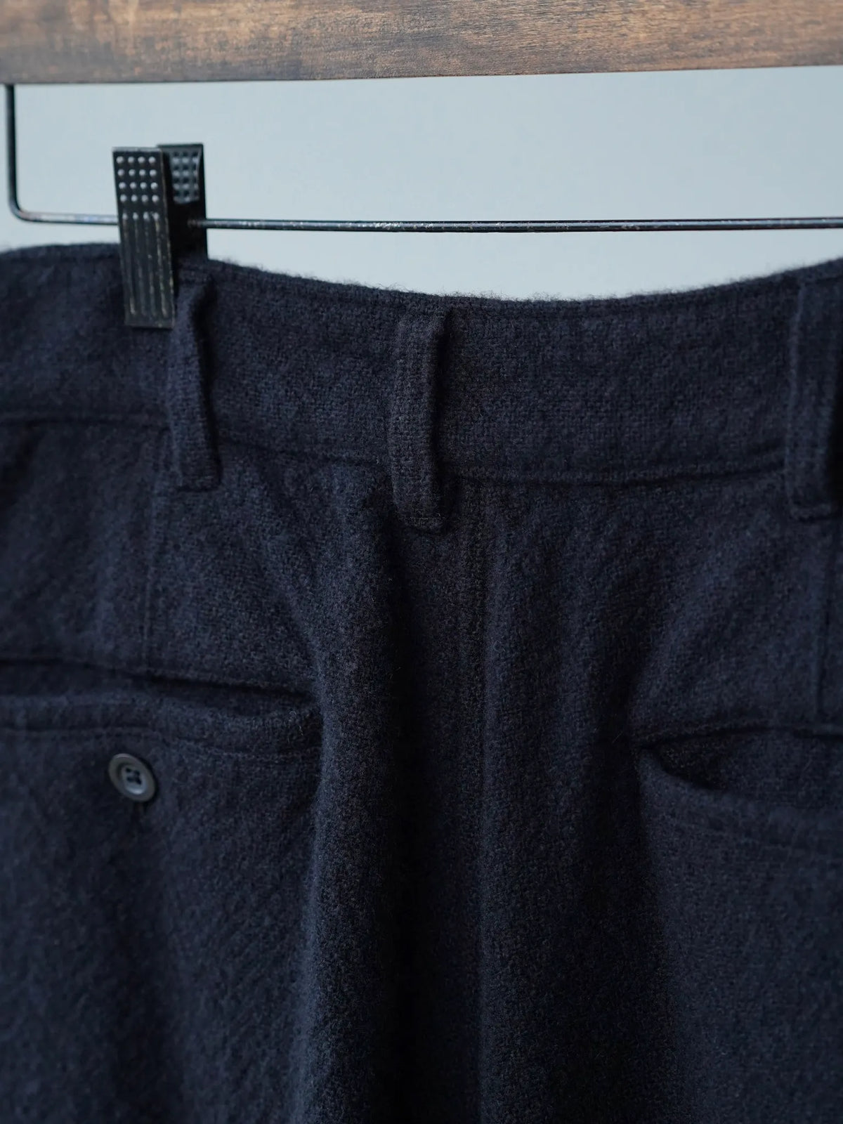 HERILL | Rigidwool Pants Black