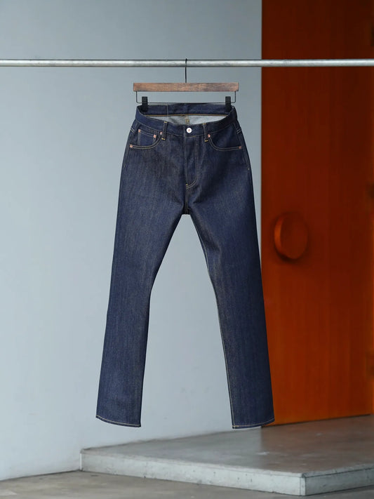 HERILL | Cashmere Denim Regular Jeans Indigo