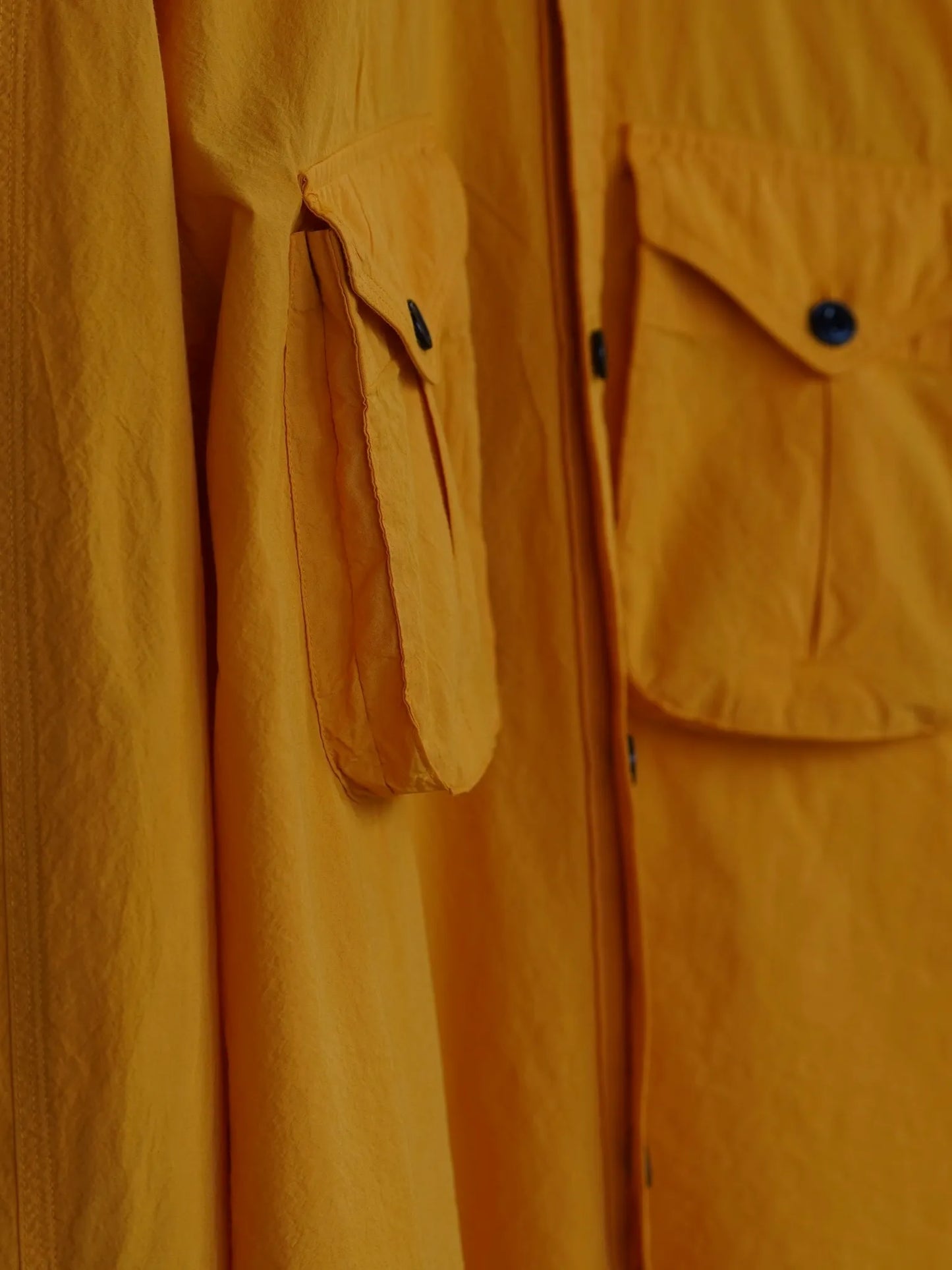 SARTO | [COTTON HIGH COUNT ENZYME] STABD COLLAR OVER SHIRT GOLDEN EYE