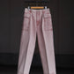 SARTO | [SULFUR DYING HEAVY CANVAS] CARGO PANTS WASHED L.PINK