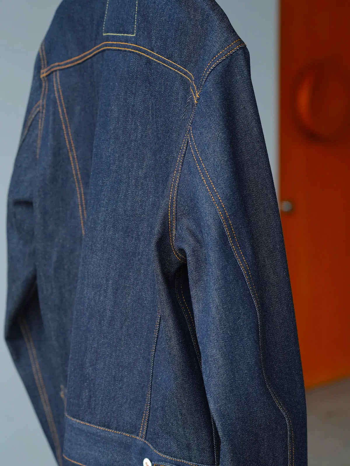 HERILL | Cashmere Denim 755 Jacket Indigo