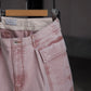 SARTO | [SULFUR DYING HEAVY CANVAS] CARGO PANTS WASHED L.PINK
