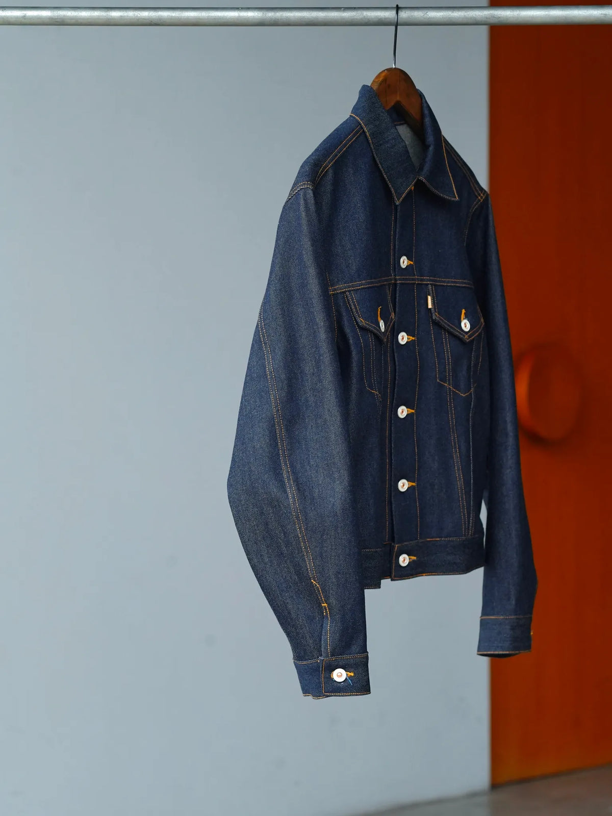HERILL | Cashmere Denim 755 Jacket Indigo