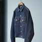 HERILL | Cashmere Denim 755 Jacket Indigo