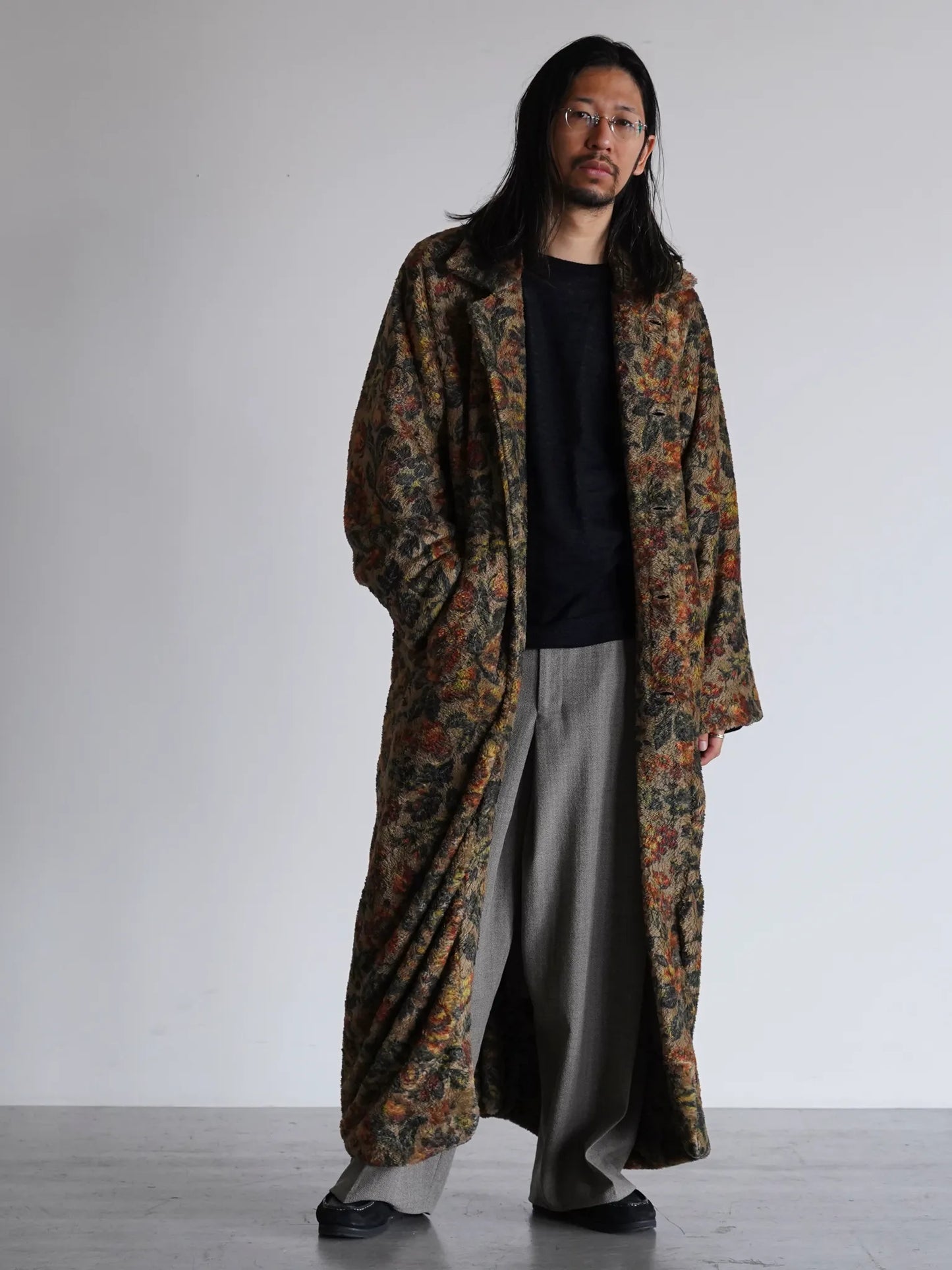 kakan-long-ruched-coat-floral-1