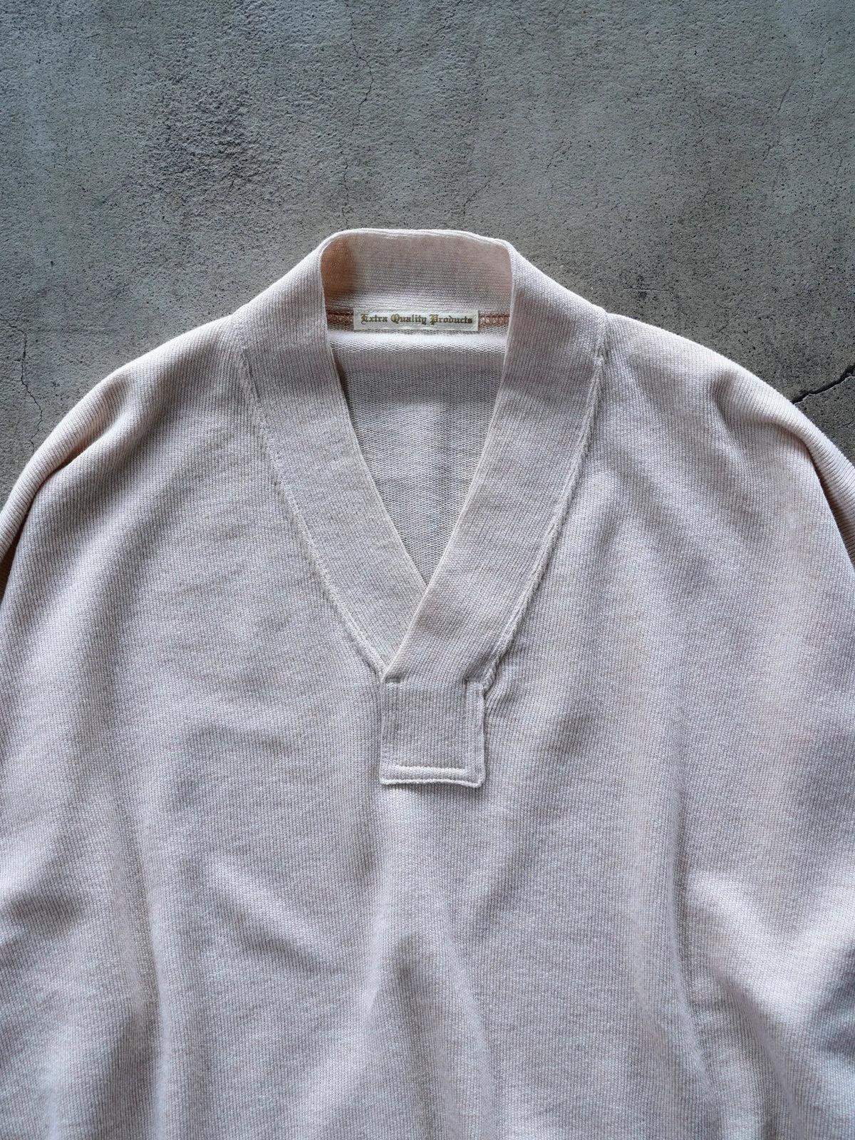 OLDE HOMESTEADER | Y NECK LONG SLEEVE ECRU