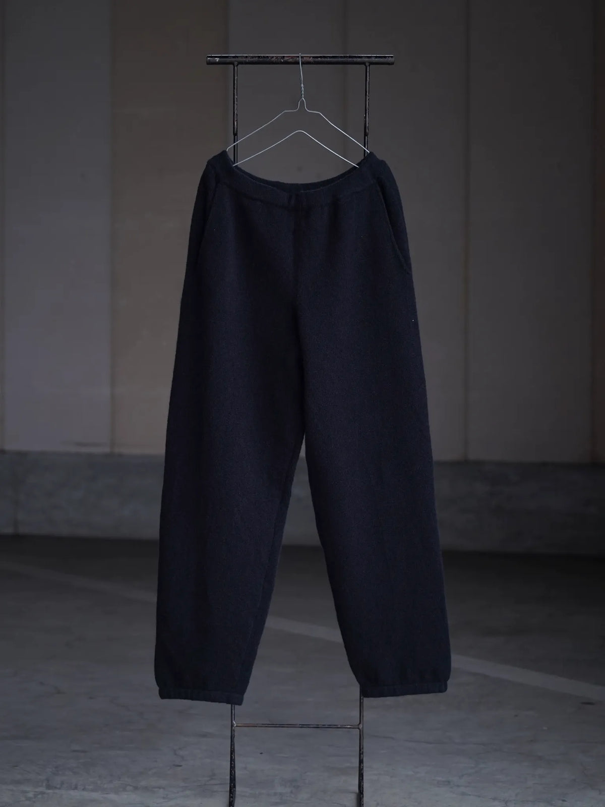 TEN C × COMOLI | KNIT PANT BLACK