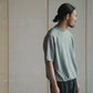 comoli-グレー裏毛-半袖クルー-gray-4