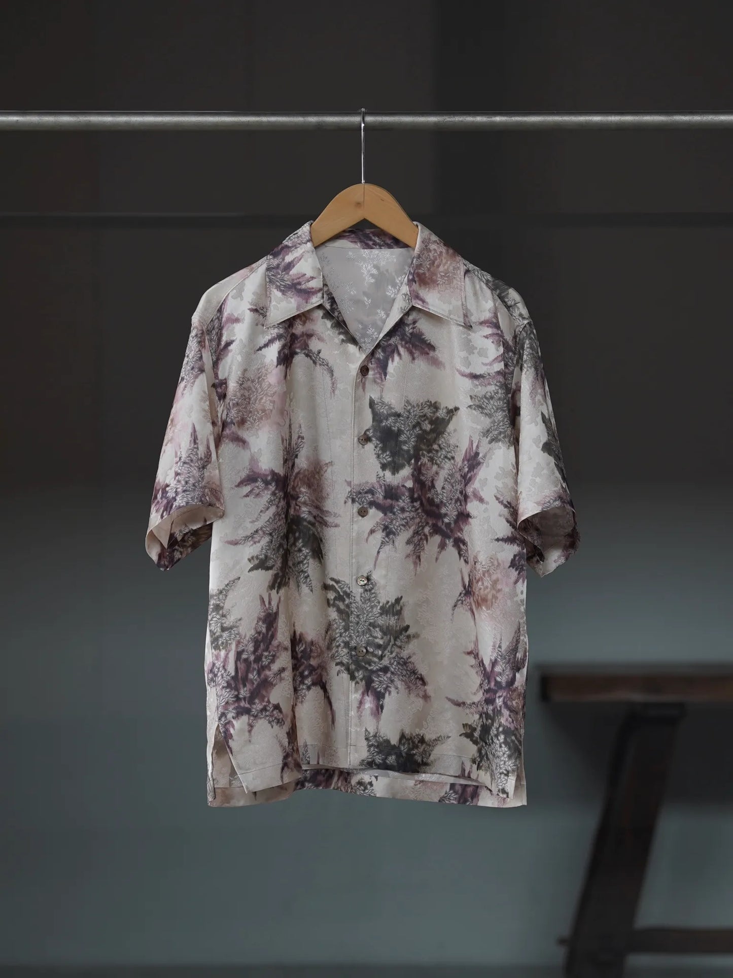irenisa-open-collar-short-sleeve-shirt-beige-1