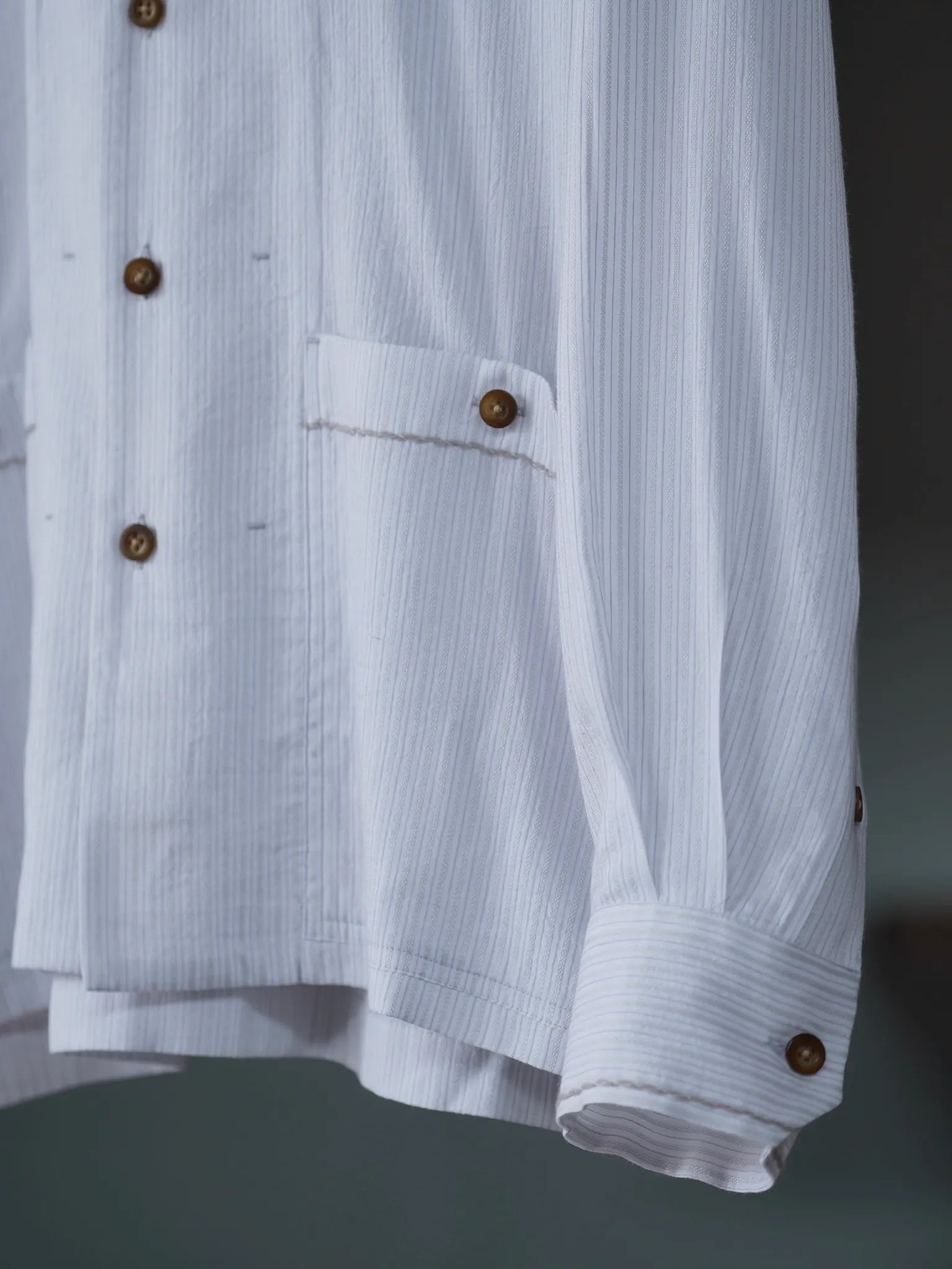 irenisa-open-collar-shirt-gray-stripe-3