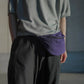 comoli-シルクネップ-ウエストバッグ-purple-4