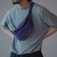 comoli-シルクネップ-ウエストバッグ-purple-1