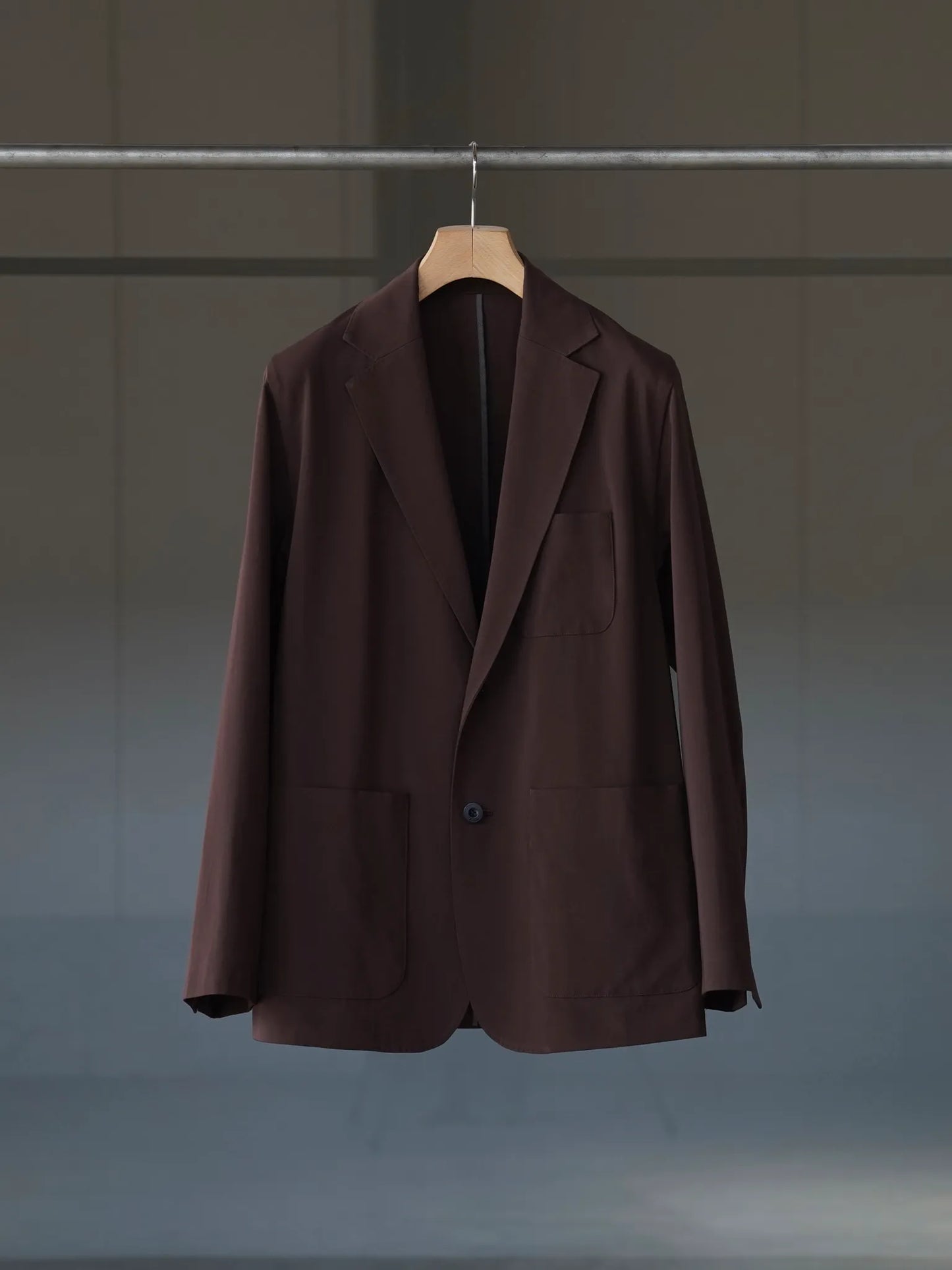 irenisa-relaxed-shoulder-jacket-dark-brown-1