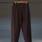 irenisa-belted-tapered-pants-dark-brown-2