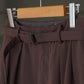 irenisa-belted-tapered-pants-dark-brown-3